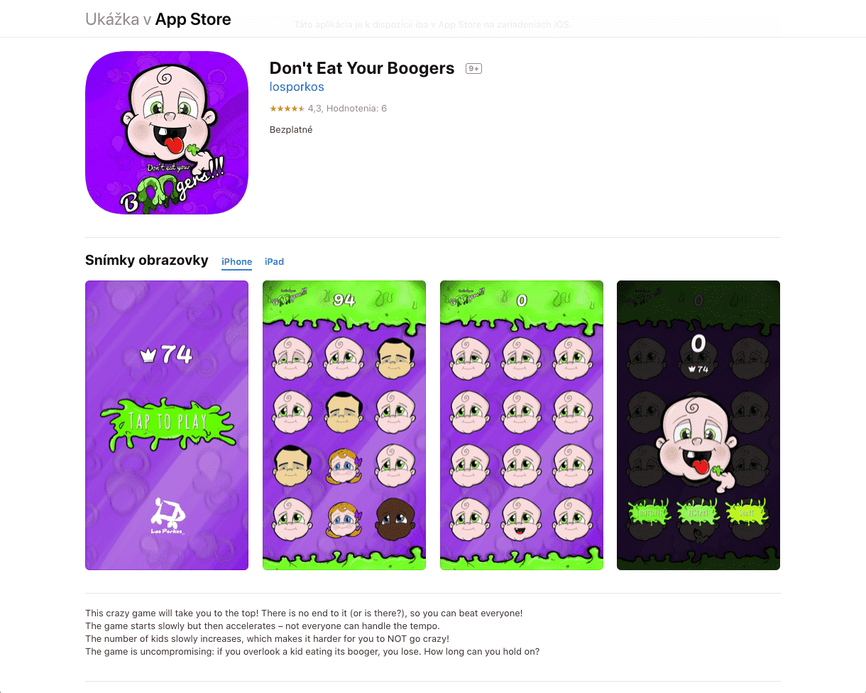 Don't Eat Your Boogers