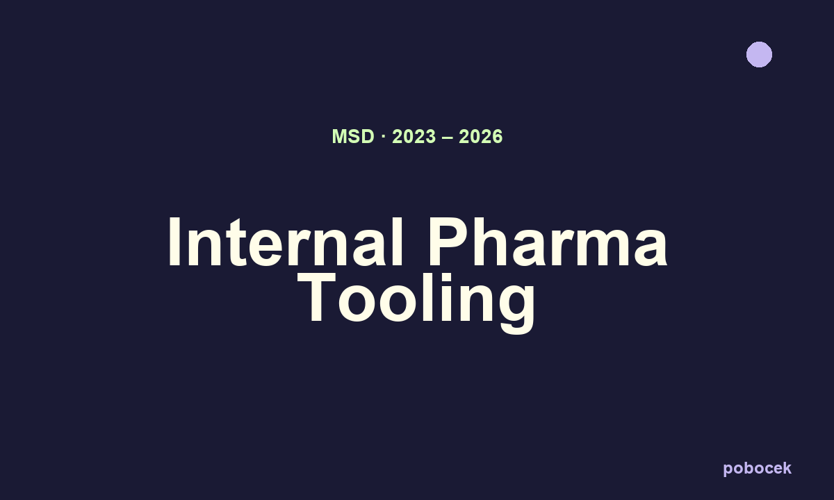 MSD — Internal Pharma Tooling